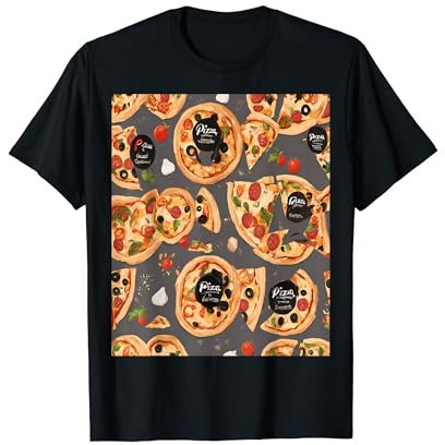 Customizable Pizza Wheel Cutter Design T-Shirt