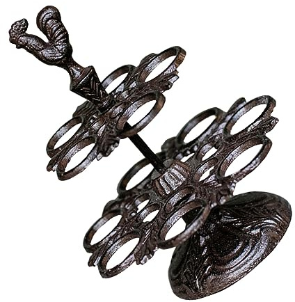 MAGICLULU Contenedor Decorativo para Huevos Huevera De Antiguo Soporte Resistente
