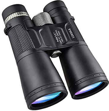 Fernglas, 12x50 Fernglas für Erwachsene, wasserdichtes Fernglas, leistungsstarkes Fernglas mit klarem und langlebigem BAK-4 Prism FMC-Objektiv für Vogelbeobachtung, Reisen, Jagd, Konzerte, Fußbal
