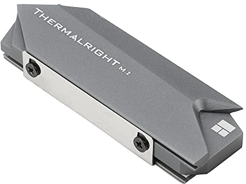 TR -M.2 2280-HETSINK Charming per M.2 2280 SSD, dissipatore di Calore a Doppio Lato con Cuscino in Silicone Termico, Raffreddatore SSD Ad Alta Prestazioni Desktop
