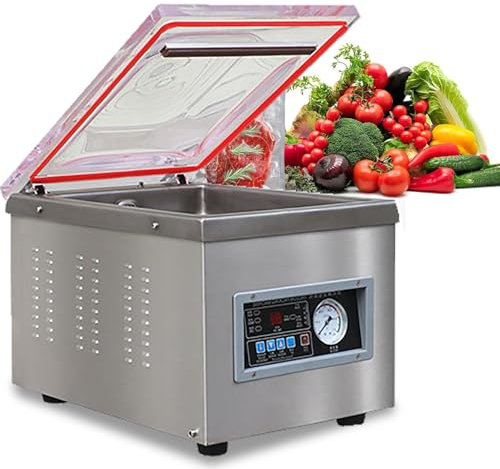 RoyceBee Chamber Vacuum Sealer Machine, Commercial Kitchen Food Chamber Vacuum Sealer, Packaging Machine Sealer for Food Saver, Home, Commercial Using,400T