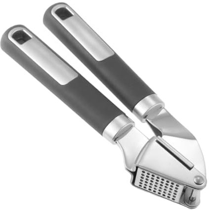 CONGARTENO Pressa Per Aglio Manuale Acciaio Inossidabile Utensile Da Cucina Portatile Per Tritare Aglio Facile Da Pulire e Conservare Strumento Pratico Per Amanti Della Cucina