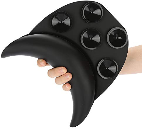 Eatbuy Shampoo Bowl Neck Rest Pillow with Suction Cups - Soft Silicone Non-slip Cushion Support, Shampoo Neck Cushion for Hair Washing Basin, Spa Sink & Home Bathtub, Durable & Easy to Clean