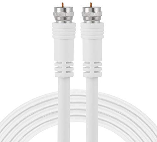 GE Cavo coassiale RG6 25 'Wht
