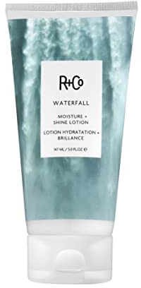 R+Co Waterfall Moisture and Shine Lotion | Lightweight Hair Hydration + Softness | Vegan + Cruelty-Free | 5 Fl Oz