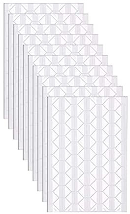 ExeQianming Fotoecken, selbstklebend, 1020 Stück, Bilder, Alben, Scrapbook, DIY, Basteln, Bilder, Randaufkleber, transparent