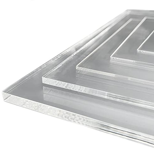Signalétique.biz France Plaque acrylique PMMA transparente 1 mm 30 x 21 cm