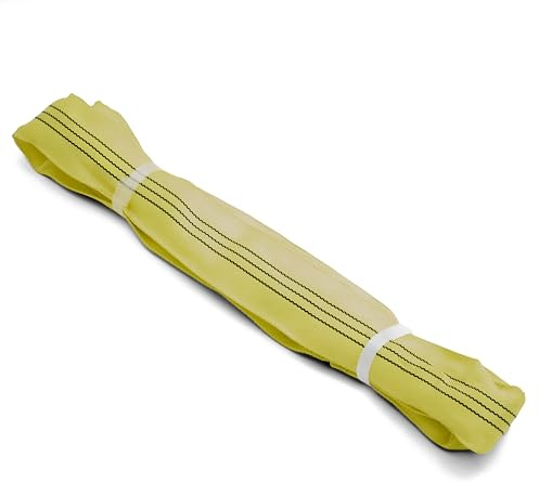 ALFA LOGISTIK Rund Slinga 12m - 3 Ton Lastkapacitet - EN1492-2 Polyester