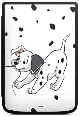 Coque pour liseuse Compatible avec Vivlio Touch HD Plus Etui pour liseuse Protection pour liseuse 101 dalmatiens Chien Disney