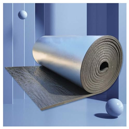 ZXCASDF Dämmmatte Auto Schallschutzmatte Isolierung Matte Schaumstoff,selbstklebend Dämmmatten，Selbstklebende Mattenrolle,Schallschutz Dämpfungsmatte，Feuerfest,Wasserdicht(25MM(THK),1 * 2M(2m²))