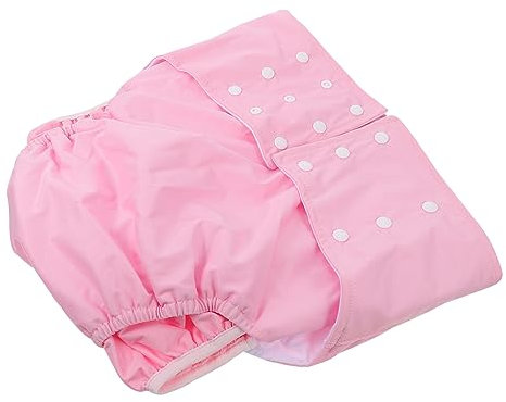 HAWILLOSCH Pañal Reutilizable Para Adultos Bragas Sanitarias a Prueba De Fugas Tela Transpirable Ajustable Adecuado Para Incontinencia Cama Seco Para Hombres y Mujeres Cuidado De Personas Mayores