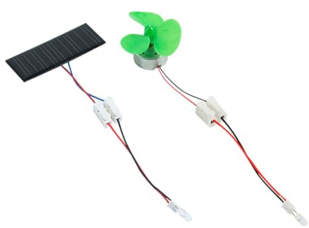 BESTonZON Set Éducatif Éolienne Et Générateur Solaire DIY Kit Science pour École Expérience Physique Pratique Apprentissage Énergie Renouvelable Matériel Pédagogique pour Garçon Fille
