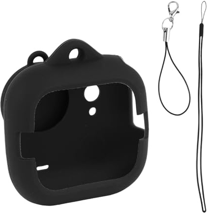 Skyddsfodral för Actionkamera Set, Slitstarkt Silikon Kameraskyddsfodral med Linsskydd Handledsrem och Anti-Tappad Halsrem för Insta360 Go Ultra