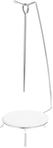 Healeved 1ensemble Support pour Brochettes Barbecue Acier Inoxydable avec Crochets Suspendus et Aiguilles Porte Accessoires Barbecue Pratique pour Gril