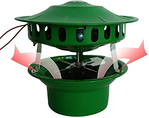 SSCYHT Chimney Fan 80W Electric Chimney Fan Chimney Fan Chimney Fan Flue Chimney Exhaust Fan Fan For BBQ Hut Fireplace Thermo Stove Wood Oven