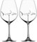 YFZCLYZAXET Lead-Free and Lead-Free Glass Shark red Wine Glasses for Home bar Parties, Stemware Red/White Wine Goblets.(2 Pieces)
