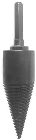 1pc Bois de Chauffage hacher Bois Foret Bois de Chauffage Hachoir fendre Outil fendre cône bûches fendeuses Bois casser Bois Brise-Bois (Size : Hex Shank)