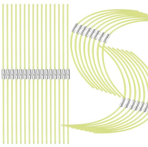 Eyoloty 32 Stück F016800174 Trimmerfaden für Bosch Home and Garden Art 23 Combitrim Rasentrimmer,Extrastarker Faden Länge: 23 cm,Ø: 2,4 mm