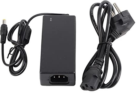 Adaptateur Secteur 12V 5A, Protection Contre Les Surtensions pour Mini Chargeur, Alimentation Stable, Matière Plastique Noire (Prise UE)