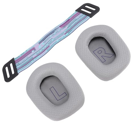 Almohadillas para Oídos G733 G335, Almohadillas de Repuesto para Auriculares Inalámbricos LogitechG733 y Auriculares para Juegos con Cable G335, Almohadillas para los Oídos con