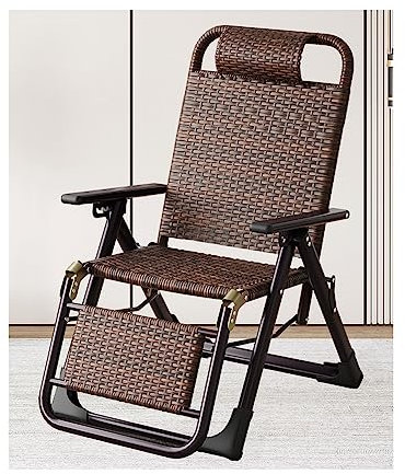 SZITW Patio Zero Gravity Chair Outdoor Klappbarer Loungesessel Korbsessel Verstellbarer Liegestuhl mit Kissen für den Poolbereich, Hof, Camping, Garten, Balkon, Innenbereich, Büro