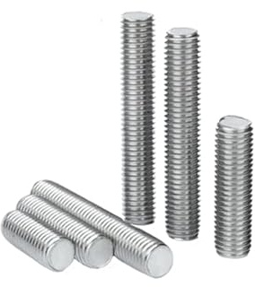 10 Stück M8 x100mm Gewindestifte aus Edelstahl A2 V2A (DIN 976), hochfeste metrische Vollgewindestäbe, korrosionsbeständig für Haushaltsgeräte、3D-Drucker und Geräte.