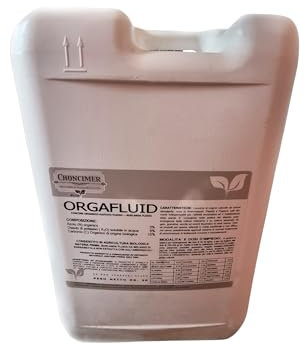 Orgafluid Borlanda Fluida | Concime Organico Azotato Biologico | Confezione da 30 kg