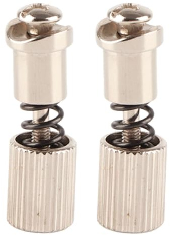 2 Piezas de Tornillo de prensatelas de Cambio, Abrazadera de pie de Resorte Ajustable Universal, prensatelas de Aguja para máquina de Coser, Abrazaderas de Tornillos de Cambio