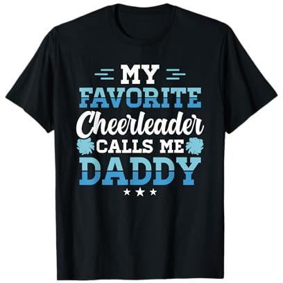 Lustiger Cheerleading Dad Cheer Dad Cheerleading Vatertag T-Shirt