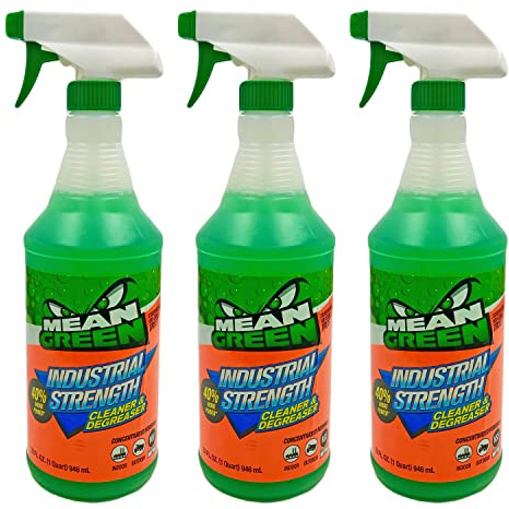 Mean Green 132 Industrial Strength Cleaner / Degreaser - 32 fl. oz. (Pack of 3)