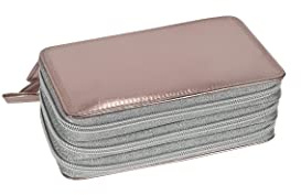 Eberhard Faber - Federmäppchen Triple Decker, mit 36 Schreibutensilien, Stiftetui mit 3 Reißverschlüssen