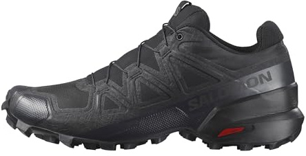 Salomon Men’s Speedcross Trail Running Shoes - Black/Black/Quiet Shade - 11