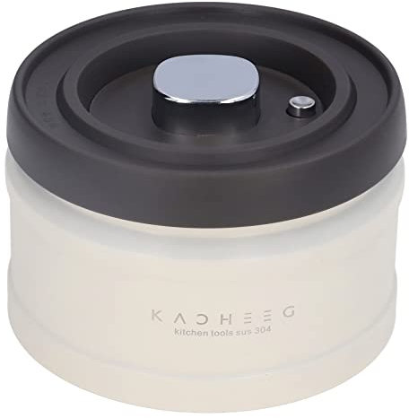 Latas de café Selladas Al Vacío Contenedor de Granos de café de Acero Inoxidable Caja de Almacenamiento de Frutas Secas Tarro de Almacenamiento de Leche en Polvo Contenedor de café (750ML)