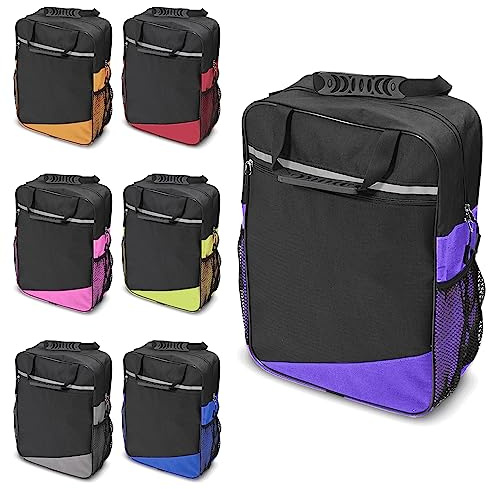 Biscay Mobilitätstasche - Lila | Taschen für Mobilitätsscooter, Rollstuhl-Tasche Gehstockhalter für Mobilitätsscooter Rollstuhl- und Mobilitätsscooter-Taschen Zubehör für Mobilitätsscooter