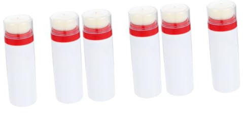 Toyvian 6 Stk Puderquaste Unterstützung für die Babywanne kleinkind pulver Reisezubehör Baby-Talkumpuderflasche Talkumpuder Flasche Haushalt Badepulver Stacheliges Hitzepulver Make-up-Puff