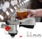 Bierspender, Keg Koppler G5/8 Gewinde S Typ Fassbier Spender Kegverschluss Zapfkopf 304 Edelstahl Korb Keg Zapfkopf mit 6 Armaturen Bierfass Anschluss mit Sicherheitsüberdruckventil Hausbrauanlage