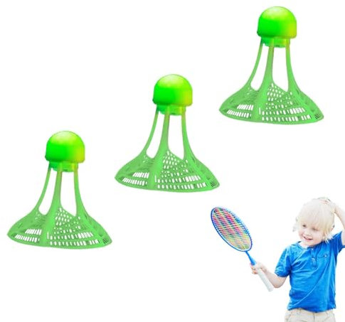 Generisch Led Federball | Robuster Federball mit Lichtern,Leuchtendes Badminton für Hinterhof-Badmintonspiel im Freien bei Nacht, Badmintonzubehör, Geschenke für im Teenageralter