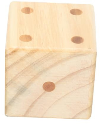 Abaodam Holzwürfel Requisite Mehrzweckwürfel Aus Holz Großer Würfel Für Bars Partys Und Shows Leicht Zu Transportieren Und Aufzubewahren