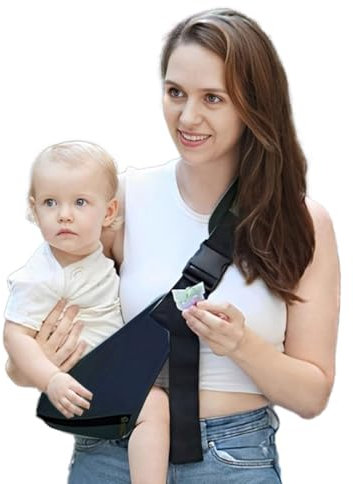 AYVRUOP Porte Bebe Epaule,Sling Bébé,Echarpe De Portage Bebe,Porte-Bébé Enveloppant Réglable, Respirant,Écharpe Nouveau-Né Pour Porte-Bébé 0-36 Mois, Porte Bebe Naissance,Charge Maximale 20kg(Bleu)
