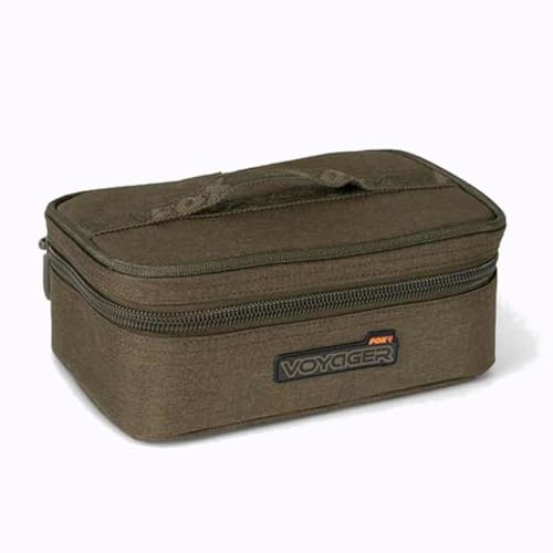 Fox Voyager 8 Pot Hookbait Case Sac Appât Sac de Pêche Sac Accessoires Sac Sac de Transport Carpe Appât