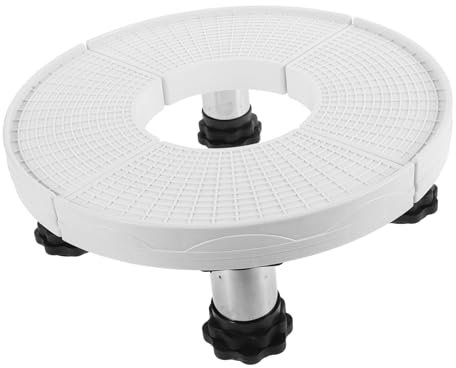 Angoily Soporte Inoxidable Aire Acondicionado Pedestal Lavadora Mini Refrigerador Base Refrigerador Estante Mini Rejilla