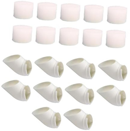 Fonowx 10 Copas de colonización hidropónica, contenedor de Flores, para Plantar Plantas, Maceta de Cultivo hidropónico, Torre Vertical