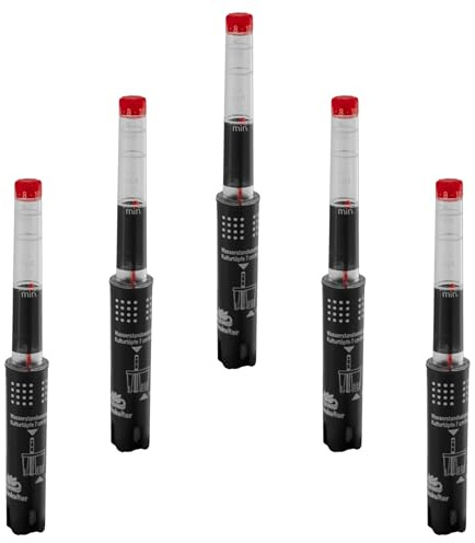 Leni Wasserstandsanzeiger Gießanzeige II / 7 5er-Pack für Hydrokultur | Pegulator, Wassermesser für Zimmerpflanzen in Granulat, klein bis groß, für Blumentopf und Pflanzenpflege