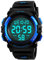 BHGWR Boys Digital Watches, Kids Sports 5ATM Waterproof Watch with Alarm/Timer/EL Light,Blue Childrens Outdoor Digital Watch for Teenagers Boys