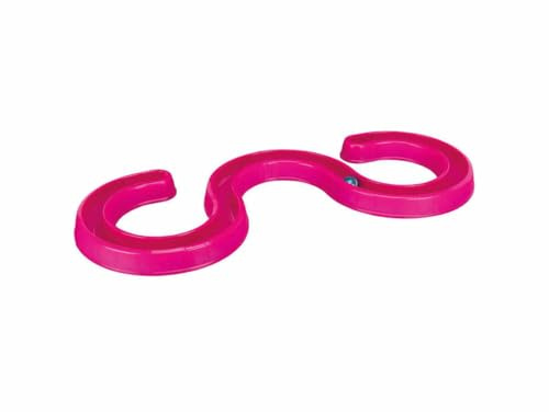 TRIXIE interaktives Katzenspielzeug FLASHING BALL RACE, KUNSTSTOFF, 65 × 31 CM, PINK - 41413