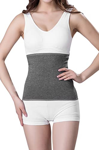 Nierenwärmer Damen Rückenwärmer Kaschmir Lendenwärmer Elastischer Bauchwärmer Weicher Atmungsaktiver Hüftwärmer Wärmegürtel Herbst Winter Taille Wärmer Bauchstütze für Kälteschutz Rückenschmerzen