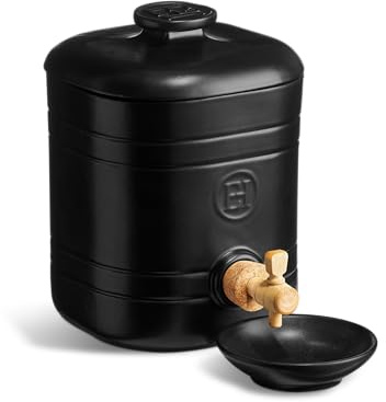 Emile Henry Vinegar Pot (Black Truffle)