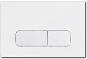 StarBlueDisc Betätigungsplatte für Geberit Delta UP100 und Sigma UP320 Vorwandelemente (Weiß)
