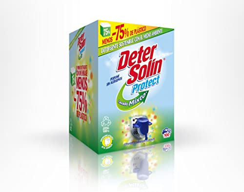 BAG IN BOX Detergente líquido ropa DETERSOLIN MIXTO 100 dosis (5L).