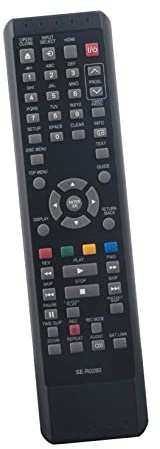 SE-R0280 Replacement Remote Control fit for Toshiba DVD Recorder Player | HDMI DVB Freeview D-R17DT D-R17DTKB